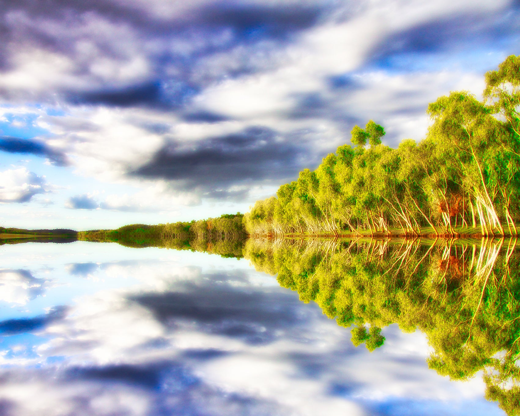 Lake Moondarra, Queensland – Contemporary Landscape Wall Art