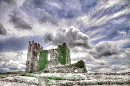 County Kerry, Ireland – Infrared Castle Wall Art