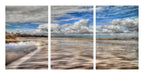 Tidal Reflections – Casuarina Beach Triptych Wall Art