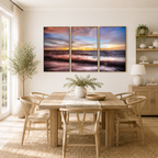 Tropical Twilight – Fannie Bay Triptych Wall Art