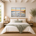 Tropical Shoreline – Lee Point Triptych Wall Art