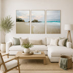 Coastal Tranquility – Nambucca Heads, New South Wales | Triptych Wall Art