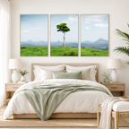 Hinterland Majesty – One Tree Hill, Maleny Triptych Wall Art