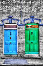 Dublin, Ireland – Contemporary Doorway Wall Art