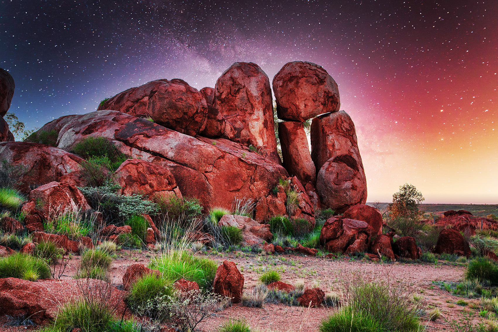 Karlu Karlu, Northern Territory – Astro Landscape Wall Art