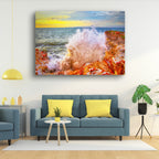 Wave Burst Coastal Wall Art – Northern Territory Ocean Print