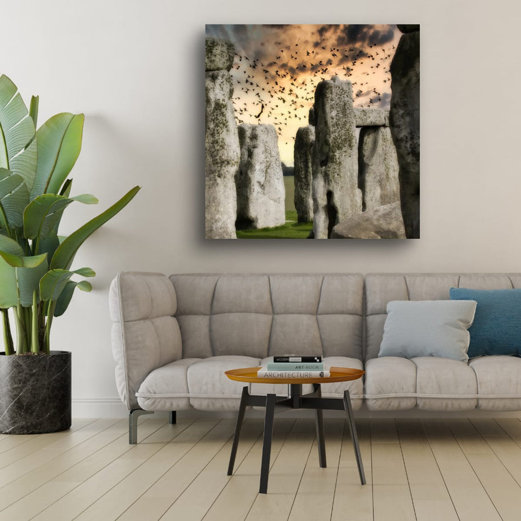 Stonehenge, England – Atmospheric Landscape Wall Art