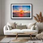 Mykonos, Greek Islands – Sunset Coastal Wall Art