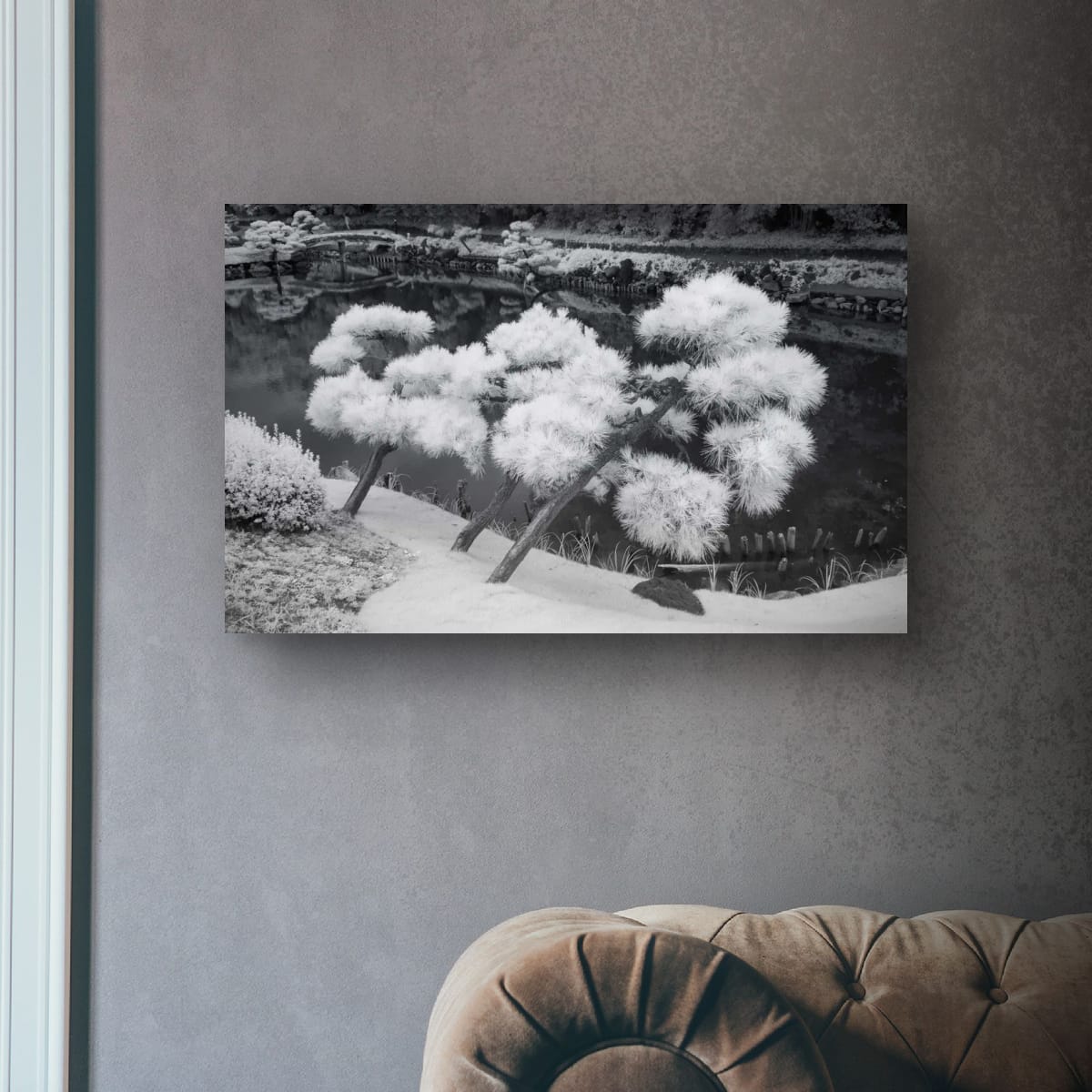Kiyosumi Garden, Tokyo – Zen Landscape Wall Art