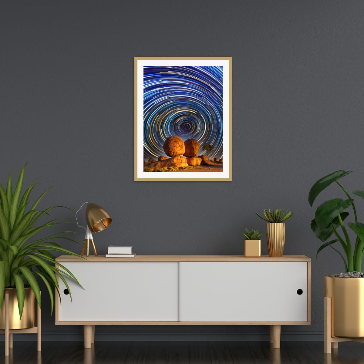 Karlu Karlu, Northern Territory – Star Trails Wall Art