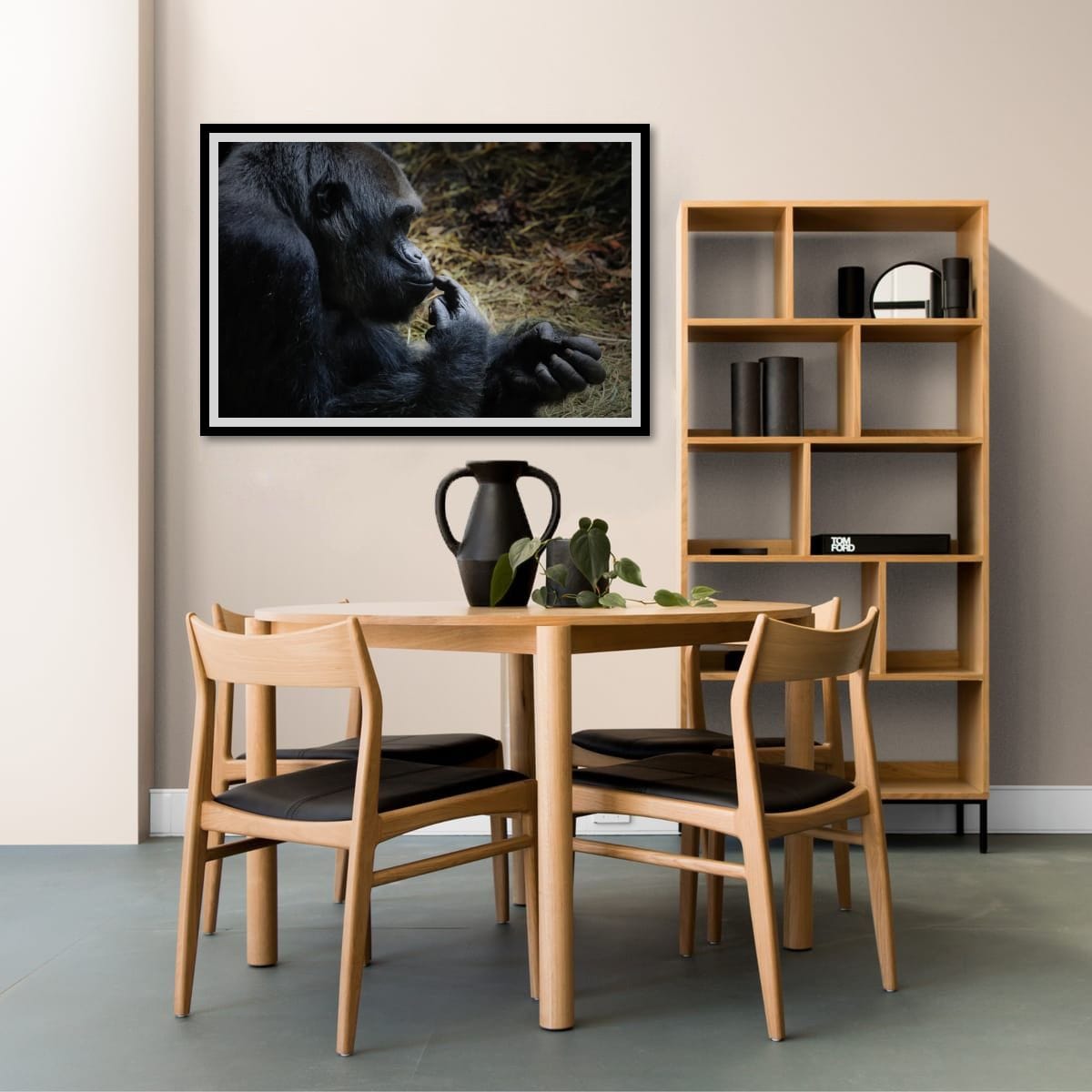 Seattle, United States – Gorilla Wildlife Wall Art