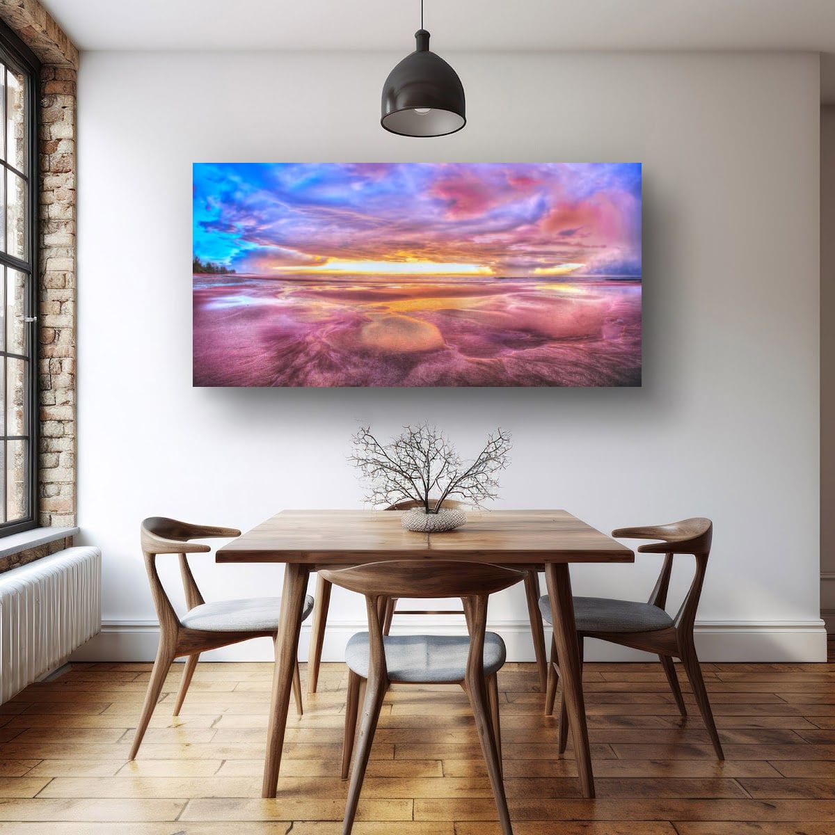 Lee Point, Northern Territory – Pink Sunset Coastal Wall Art