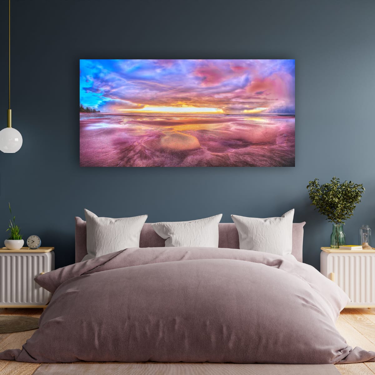 Lee Point, Northern Territory – Pink Sunset Coastal Wall Art