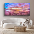Lee Point, Northern Territory – Pink Sunset Coastal Wall Art
