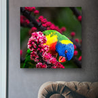 Rainbow Lorikeet – Vibrant Australian Wildlife Wall Art Print
