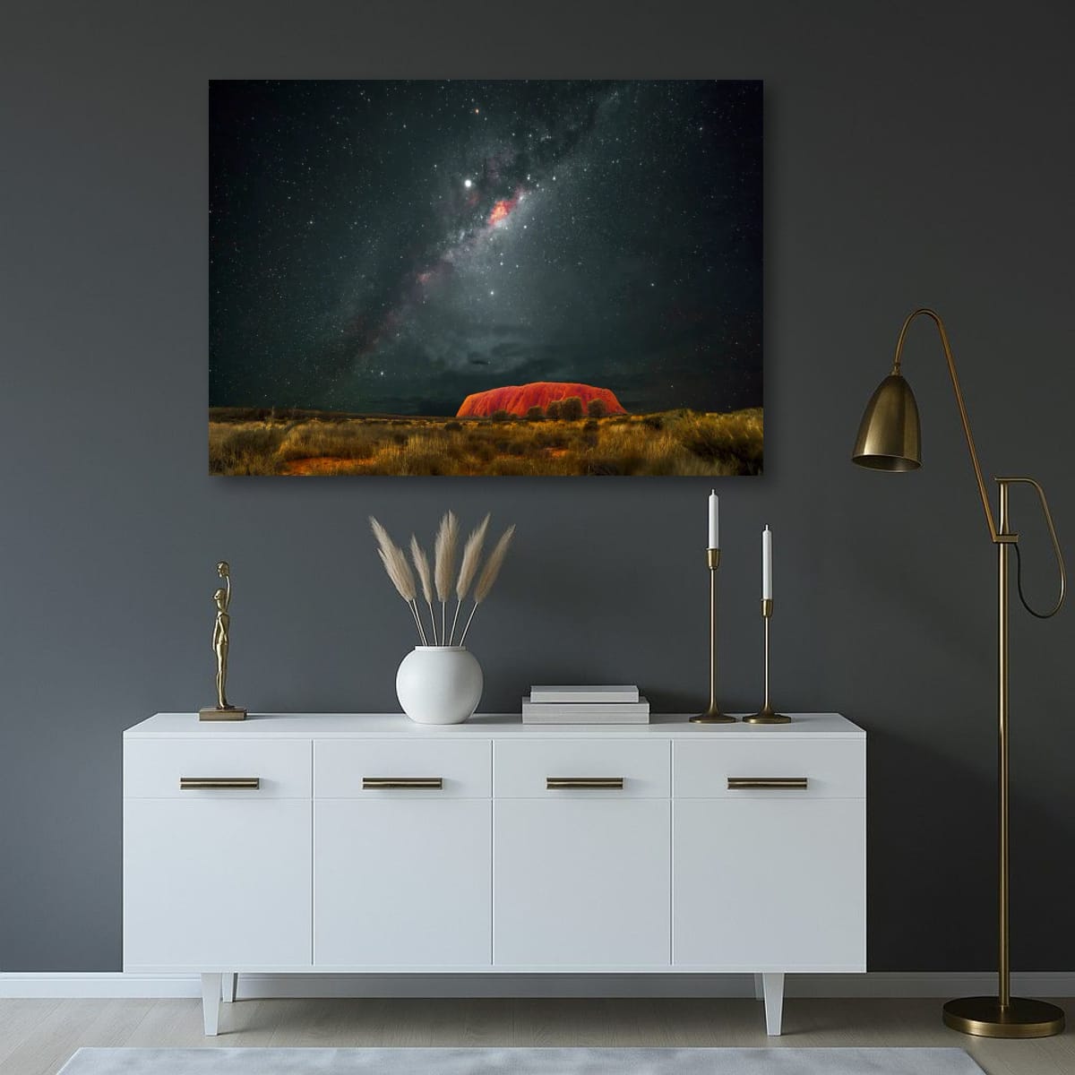 Uluru, Northern Territory – Night Sky Wall Art