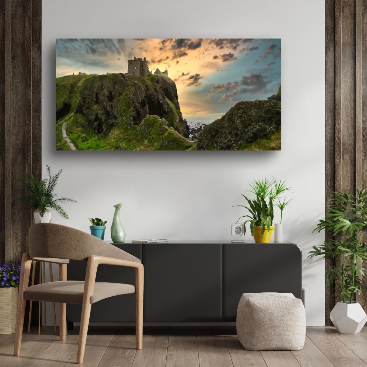 Stonehaven, Scotland – Dunnottar Castle Wall Art