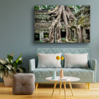 Ta Prohm, Cambodia – Ancient Temple Wall Art