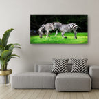 Zebra Pair – Wildlife Wall Art
