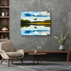 Lake Moondarra, Queensland – Contemporary Reflection Wall Art