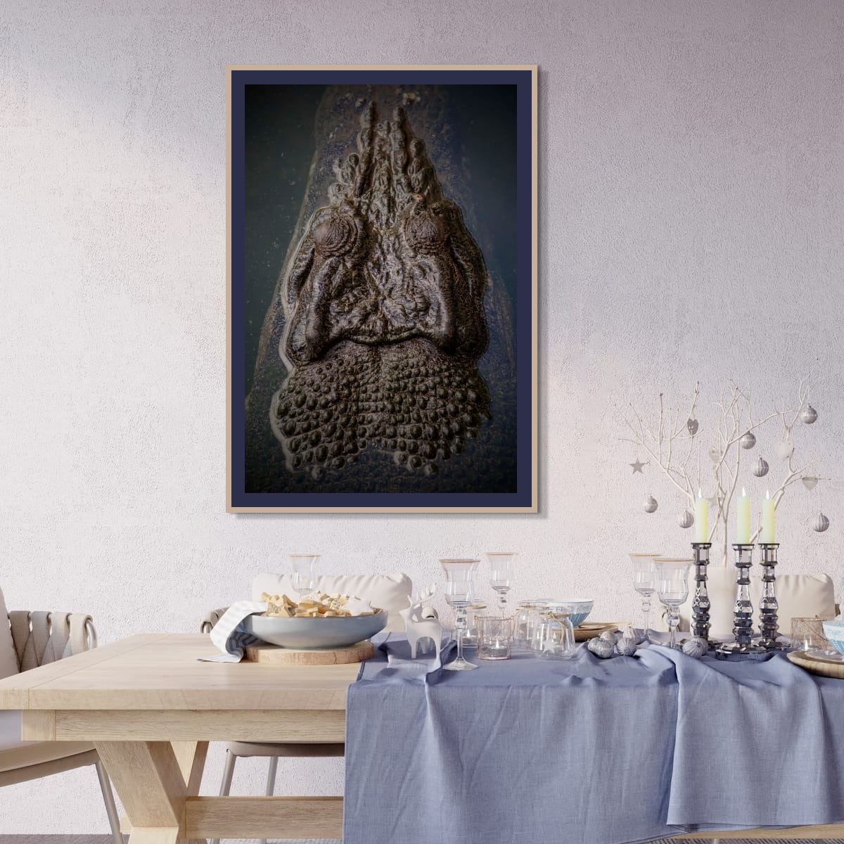Saltwater Crocodile, Northern Territory – Australian Wildlife Wall Art