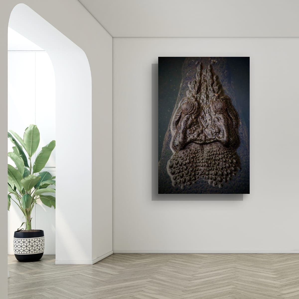 Saltwater Crocodile, Northern Territory – Wildlife Wall Art