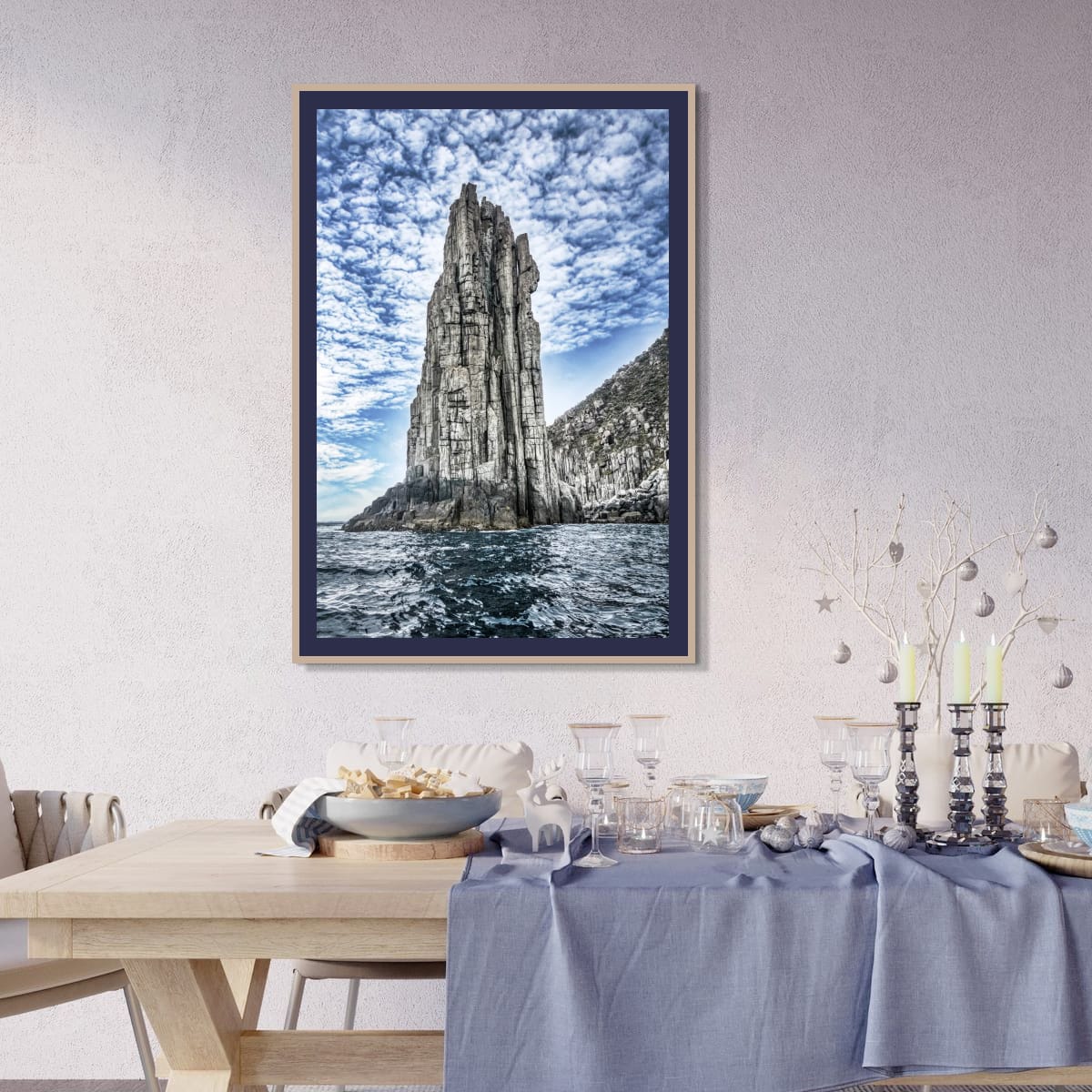Bruny Island, Tasmania – Coastal Duotone Wall Art