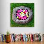 Tropical Floral Reflections, Bali, Indonesia – Botanical Wall Art