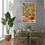 Ghost Gums of Jessie Gap, Alice Springs – Artistic Wall Art