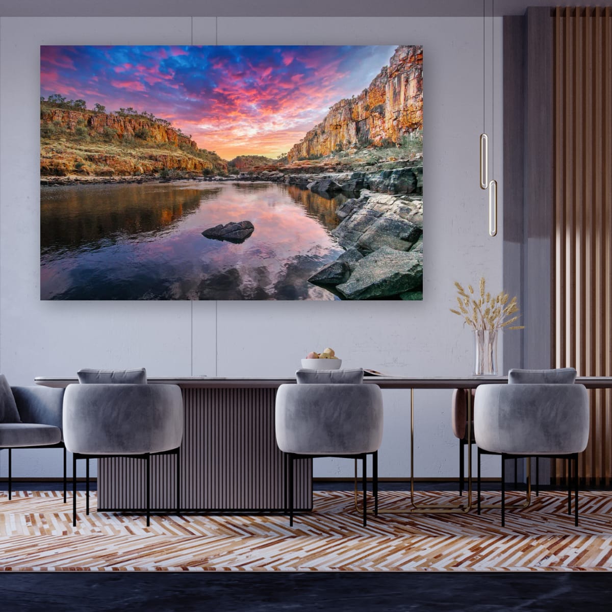 Twilight Reflections – Nitmiluk Gorge Wall Art