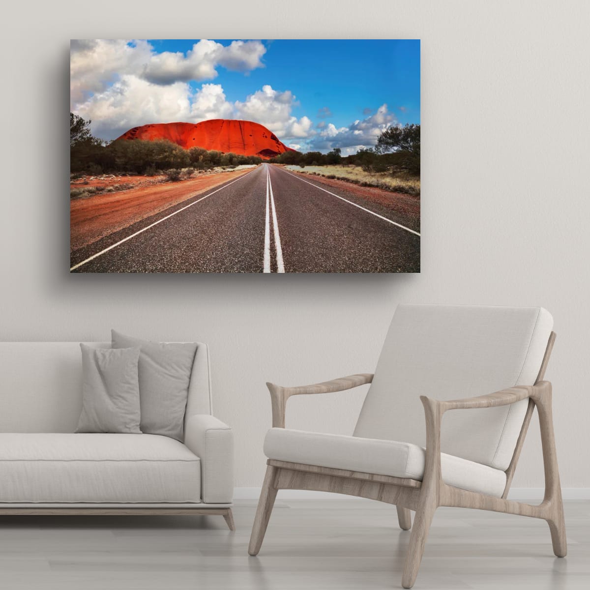Journey to the Heart – Uluru Wall Art