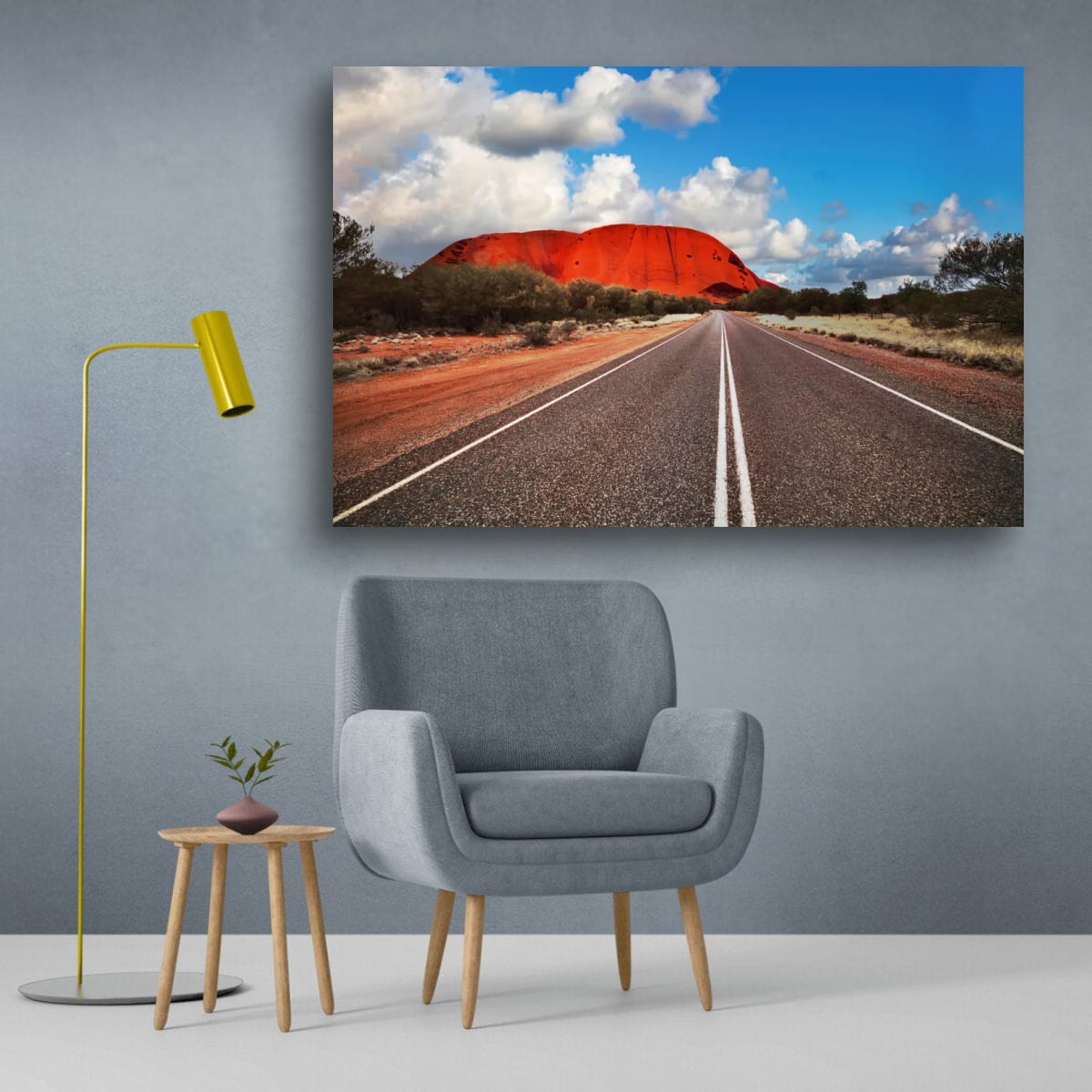 Journey to the Heart – Uluru Wall Art