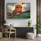 Balanced by Time – Devils Marbles Wall Art