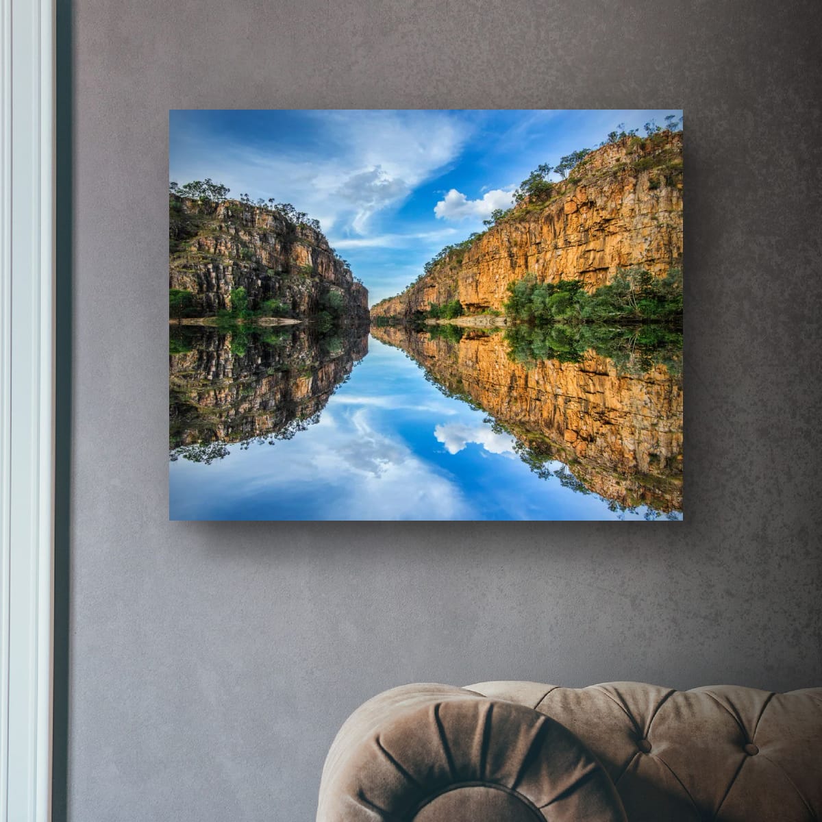 Katherine Gorge, Northern Territory – Reflected Landscape Wall Art