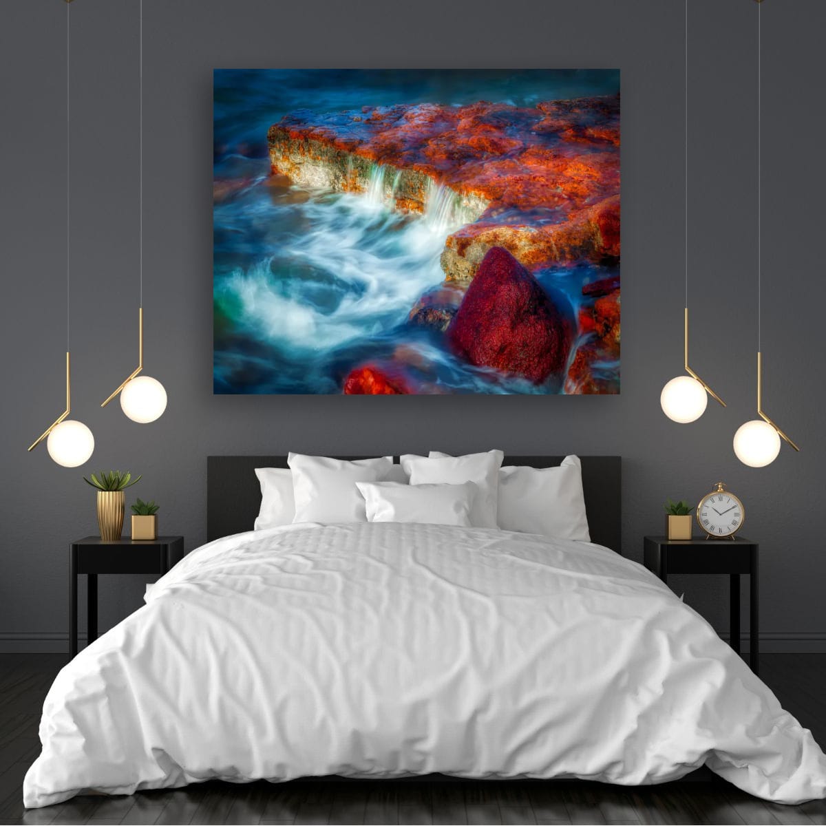 Liquid Fire – Nightcliff Coastal Wall Art