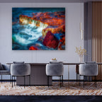 Liquid Fire – Nightcliff Coastal Wall Art