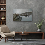 Silent Predator – Saltwater Crocodile Wall Art