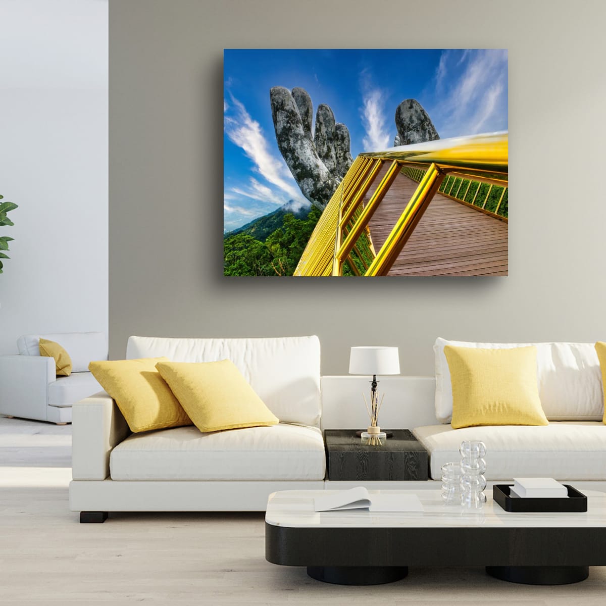 Da Nang, Vietnam – Golden Bridge Wall Art