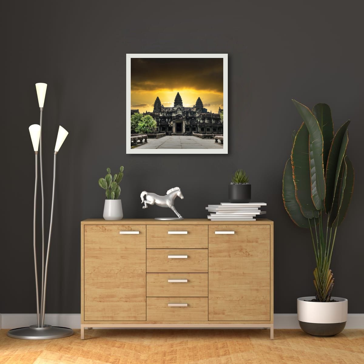 Angkor Wat, Cambodia – Sunrise Temple Wall Art