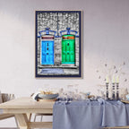 Dublin, Ireland – Contemporary Doorway Wall Art