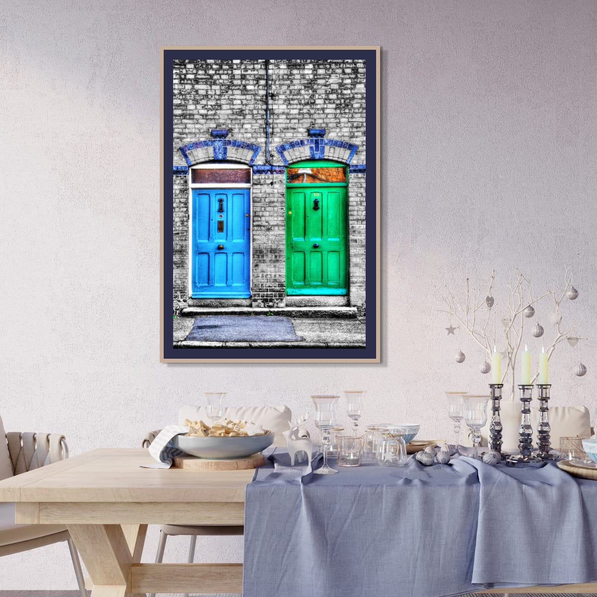 Dublin, Ireland – Contemporary Doorway Wall Art