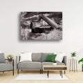 Shirakawa-go, Japan – Sepia Heritage Village Wall Art