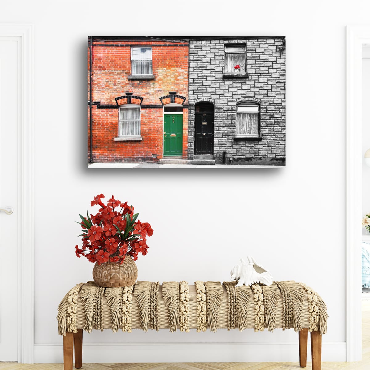 Dublin, Ireland – Modern Doorway Wall Art