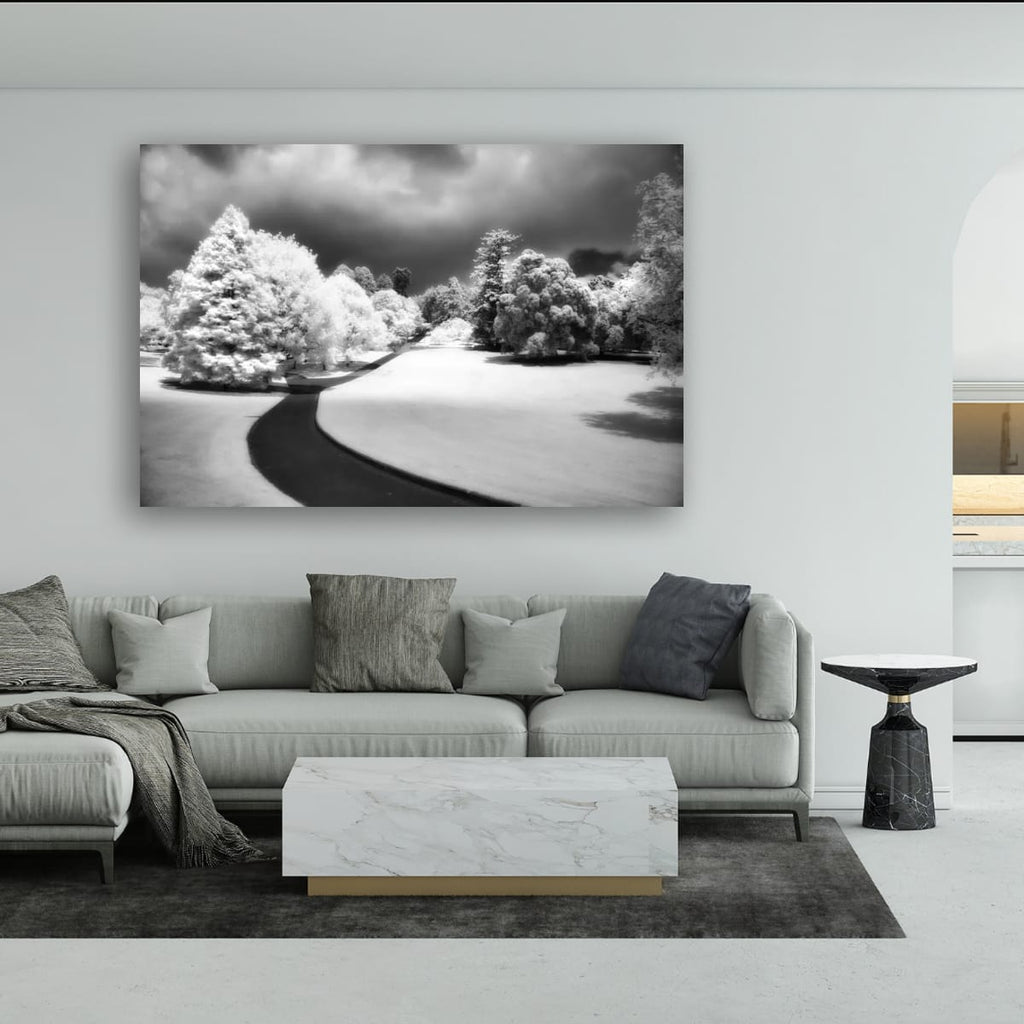 Hobart, Tasmania – Infrared Monochrome Wall Art