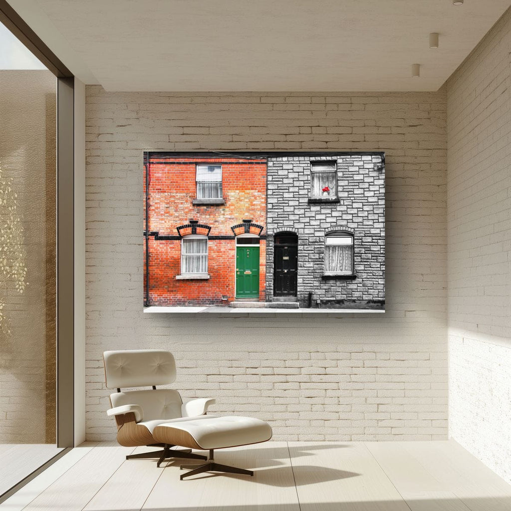 Dublin, Ireland – Modern Doorway Wall Art