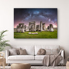 Stonehenge, United Kingdom – Starlit Ritual Landscape Wall Art