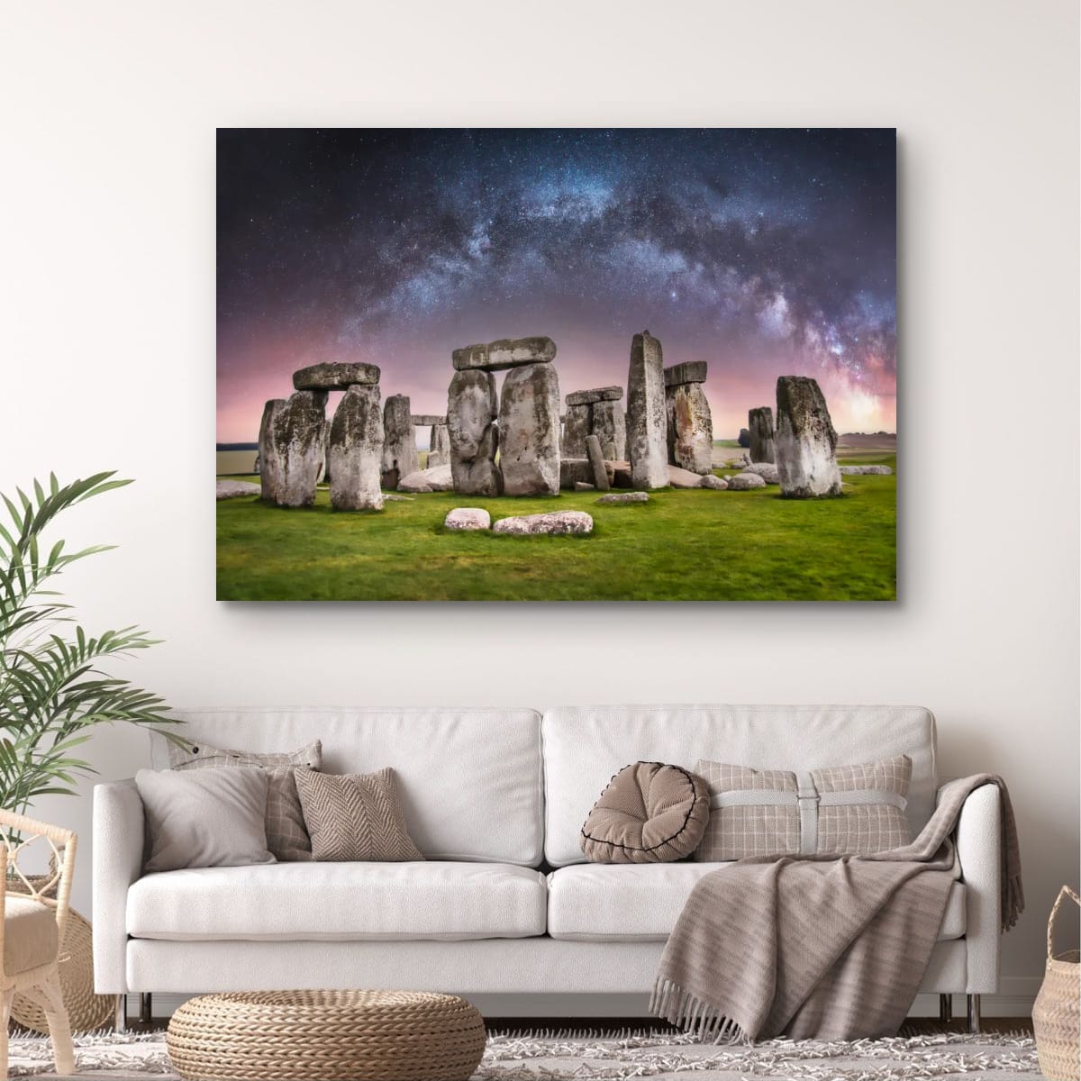 Stonehenge, United Kingdom – Starlit Ritual Landscape Wall Art