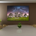 Stonehenge, United Kingdom – Starlit Ritual Landscape Wall Art