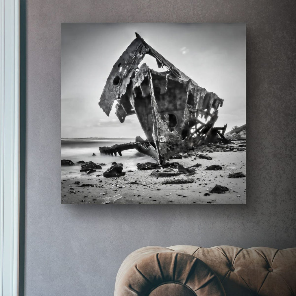 Woody Point, Queensland – HMQS Gayundah Shipwreck Wall Art