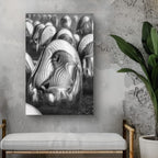 Tokyo, Japan – Infrared Monochrome Wall Art